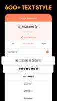 Nick Name Make: Nick Editor Screenshot 2