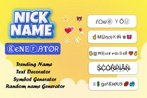 Nickname Generator: Nickname capture d'écran 1