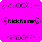 Nickname Generator & finder icône