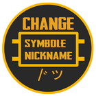 Symbol Nick Maker & Changer For Free Fires or PUBツ 图标