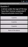 Kentucky Practice Drivers Test screenshot 1