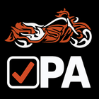 PA Motorcycle Practice Test ícone