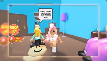 Go Grandma House Obby Escape Royale Guide تصوير الشاشة 1
