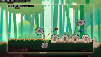 Story Super Meat Boy Forever Royale plakat