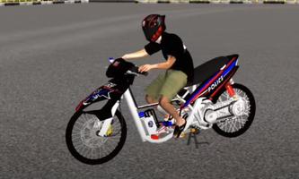 Mod Motor Drag Thailand Bussid plakat