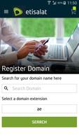 Etisalat Domains الملصق