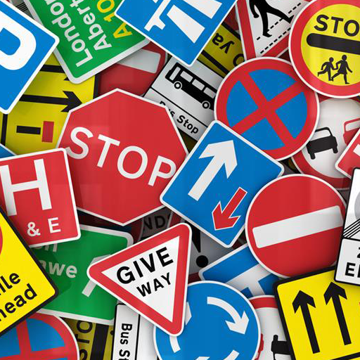 Road Signs: DMV & Driving Test