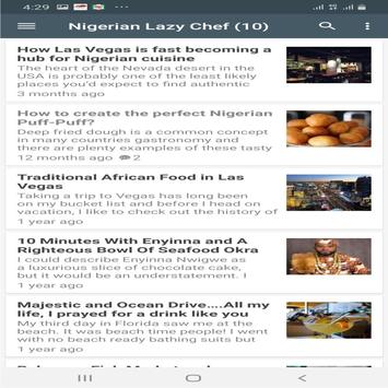 Nigerian Food Recipes 截图 1