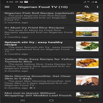 Nigerian Food Recipes 截图 4