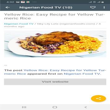 Nigerian Food Recipes 截图 5