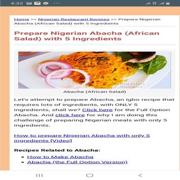 Nigerian Food Recipes 截图 6