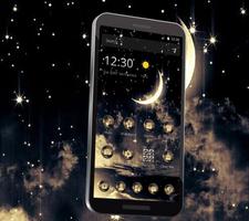 Dark Night Moon Sky Theme পোস্টার