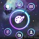 Night Christmas Moon Theme APK