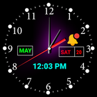 horloge de nuit intelligente icône
