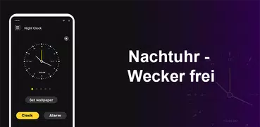 Nachtuhr - Wecker frei