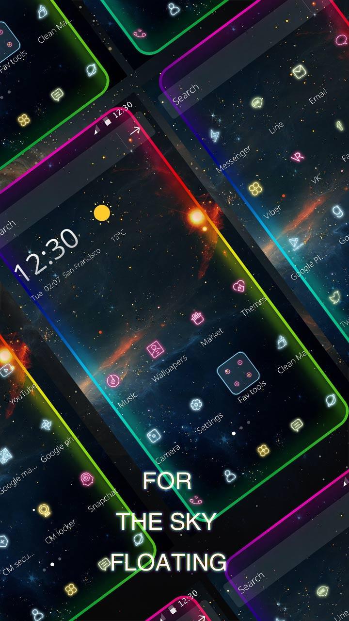 Night Sky Galaxy Theme For Android Apk Download