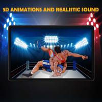 Wrestling Ring Fighting YO poster