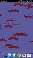 Moustache Live Wallpaper capture d'écran 1
