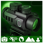 Binoculars Low Light HD Camera آئیکن