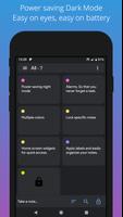 Dark Mode Notes الملصق