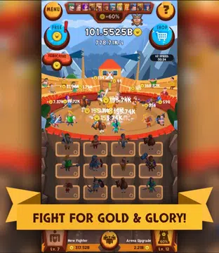 Screenshot 4 for EvoHero - Idle Gladiators