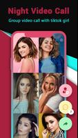 Night video call with tiktoks girl Live Video Call screenshot 3