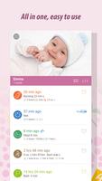 Baby Tracker الملصق