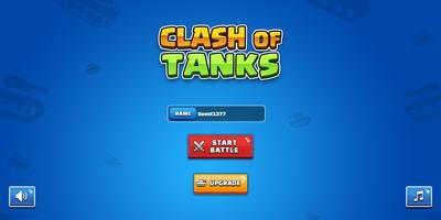 Clash Of Tanks 海报