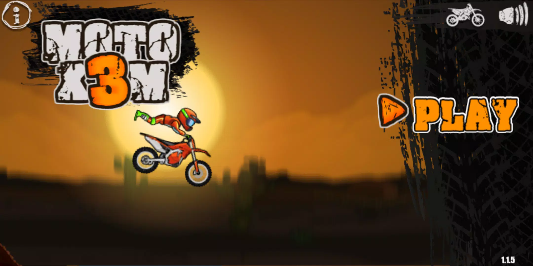 Jogar online: Moto X3m 