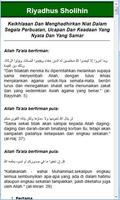 Terjemah Kitab Riyadussholihin ภาพหน้าจอ 3