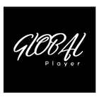 Global Player Black icône