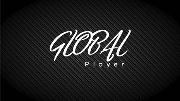 Global Player Black Affiche
