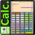 Scientific calculator, Taylor, icon