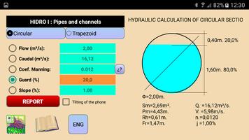 Hydraulic. Flow. Channel. Pipe poster