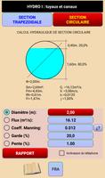 Cálculo. Caudal. Canal. スクリーンショット 1
