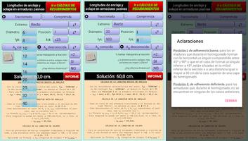 Anclaje.Solape.Recubrimiento capture d'écran 2