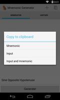 Mnemonic Generator syot layar 3