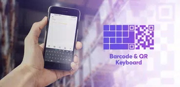 Barcode & QR code Keyboard