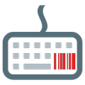 Barcode & QR code Keyboard