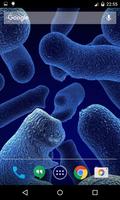 Bacteria Live Wallpaper capture d'écran 3