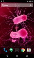 Bacteria Live Wallpaper capture d'écran 1