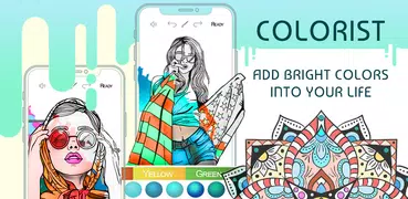 COLORIST: coloring therapy