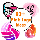 Pink Logo Ideas ikona