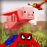Superheroes Mobs for MCPE