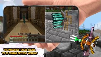 Weapon Combiner Mod for MCPE Affiche