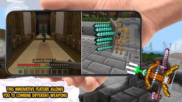 Weapon Combiner Mod for MCPE পোস্টার