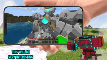 Realistic Robot Mod MCPE تصوير الشاشة 2