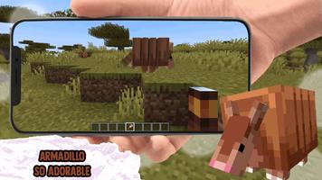Cute Armadillo Mobs for MCPE स्क्रीनशॉट 2