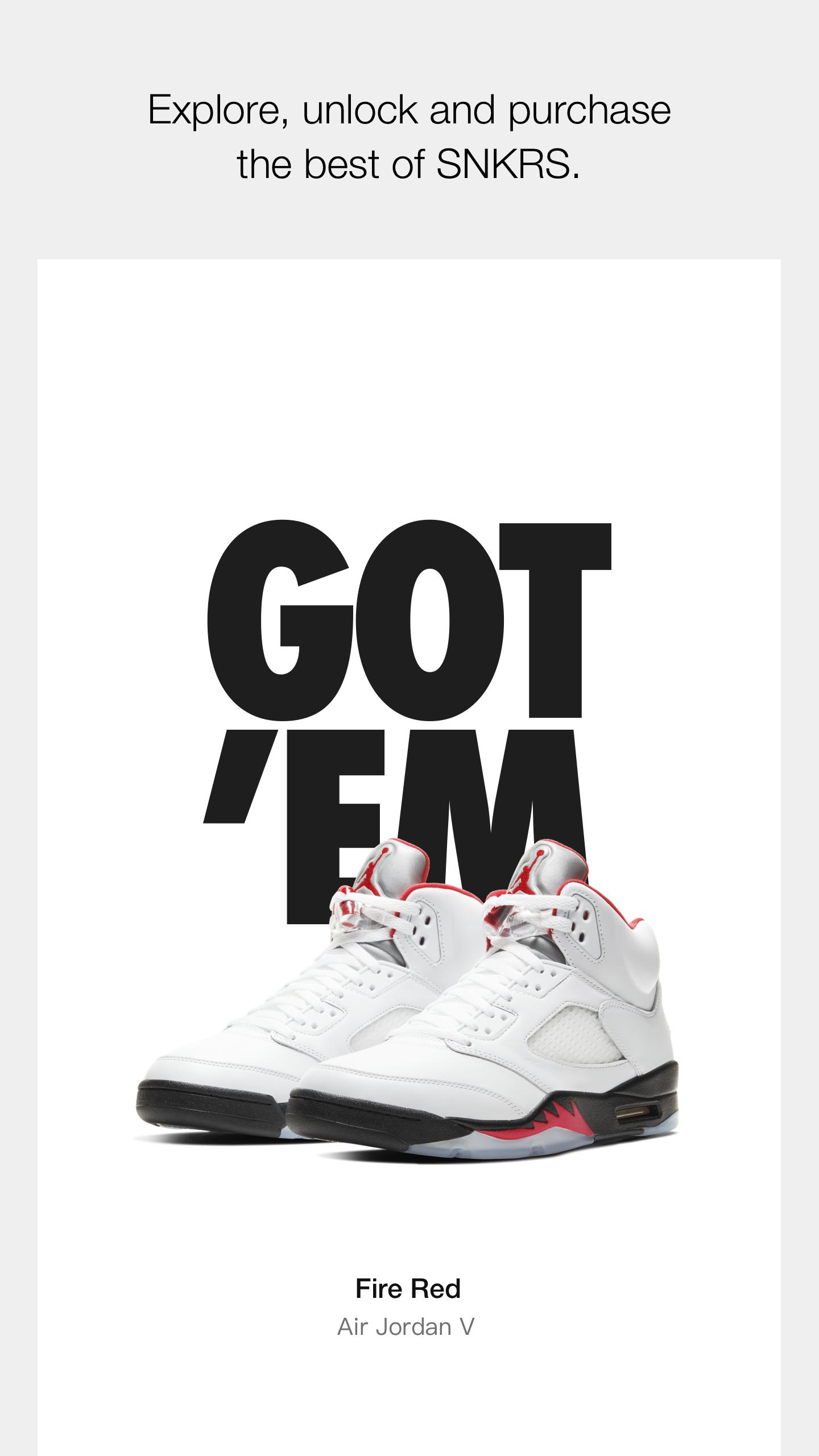 Nike SNKRS: Find & Buy The Latest Sneaker Releases for Android - APK  Download