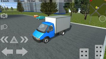 Russian Light Truck Simulator Plakat